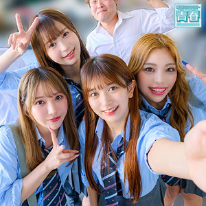 【deaa026】りお＆ひなた＆かりん＆ゆい（流川莉央・柚木ひなた・北岡果林・天馬ゆい）電影シロウト-青春-